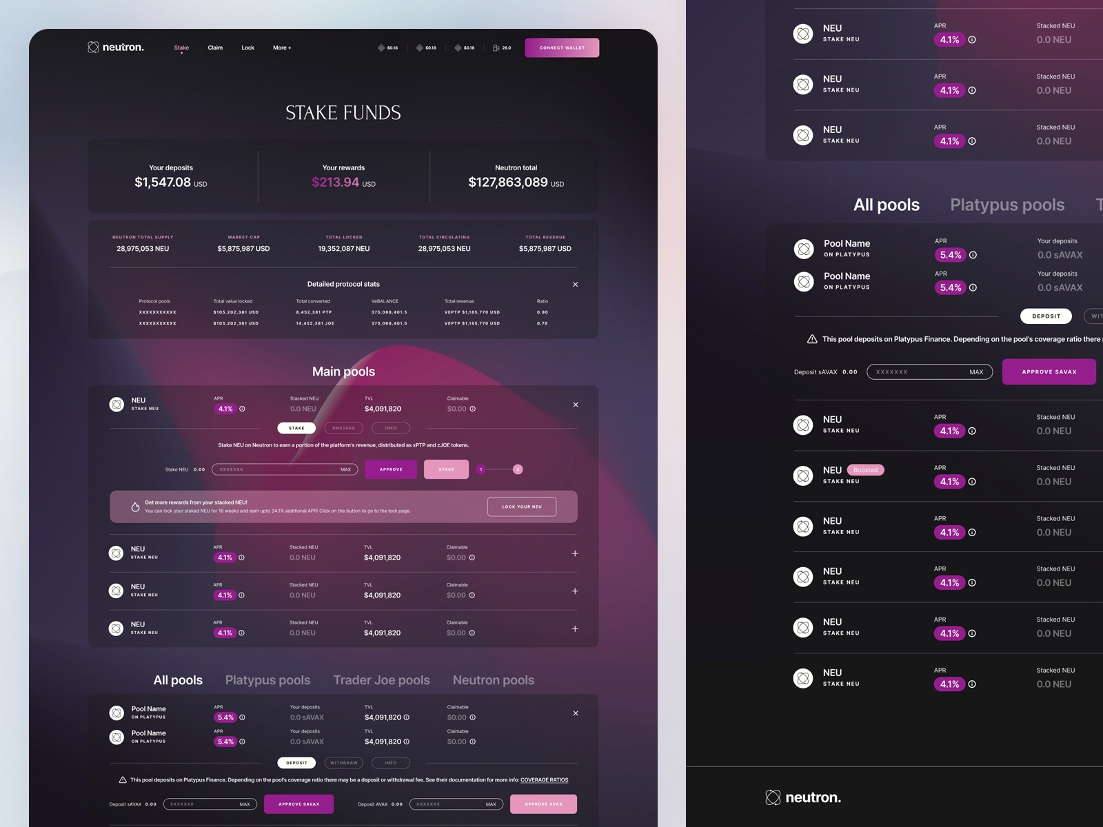Neutron — Website Design Image 2