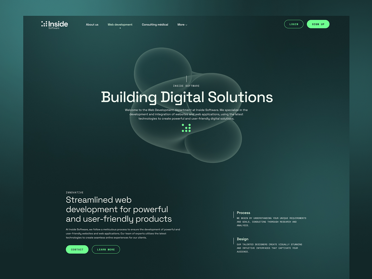 Inside Software — Website Design