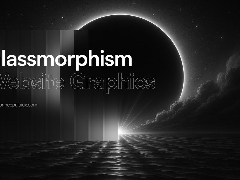 Glassmorphism Web Graphics