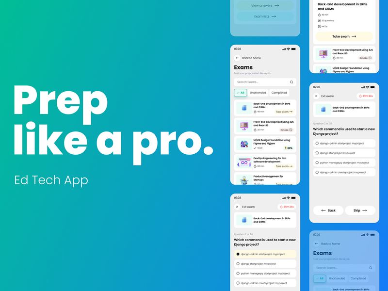 Exam Preparation App
