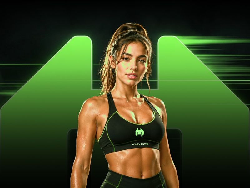 DuelCore™ — MMA & Performance Fitness Brand Identity