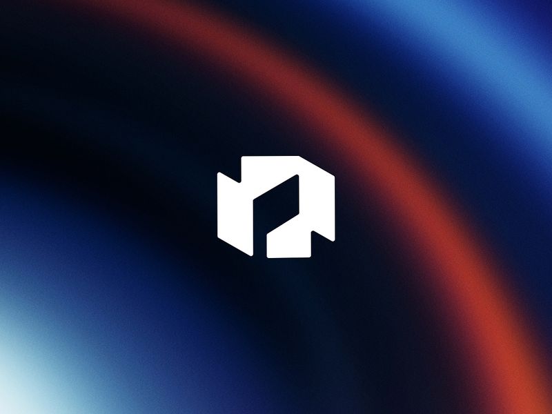Modern Geometric Monogram Logo