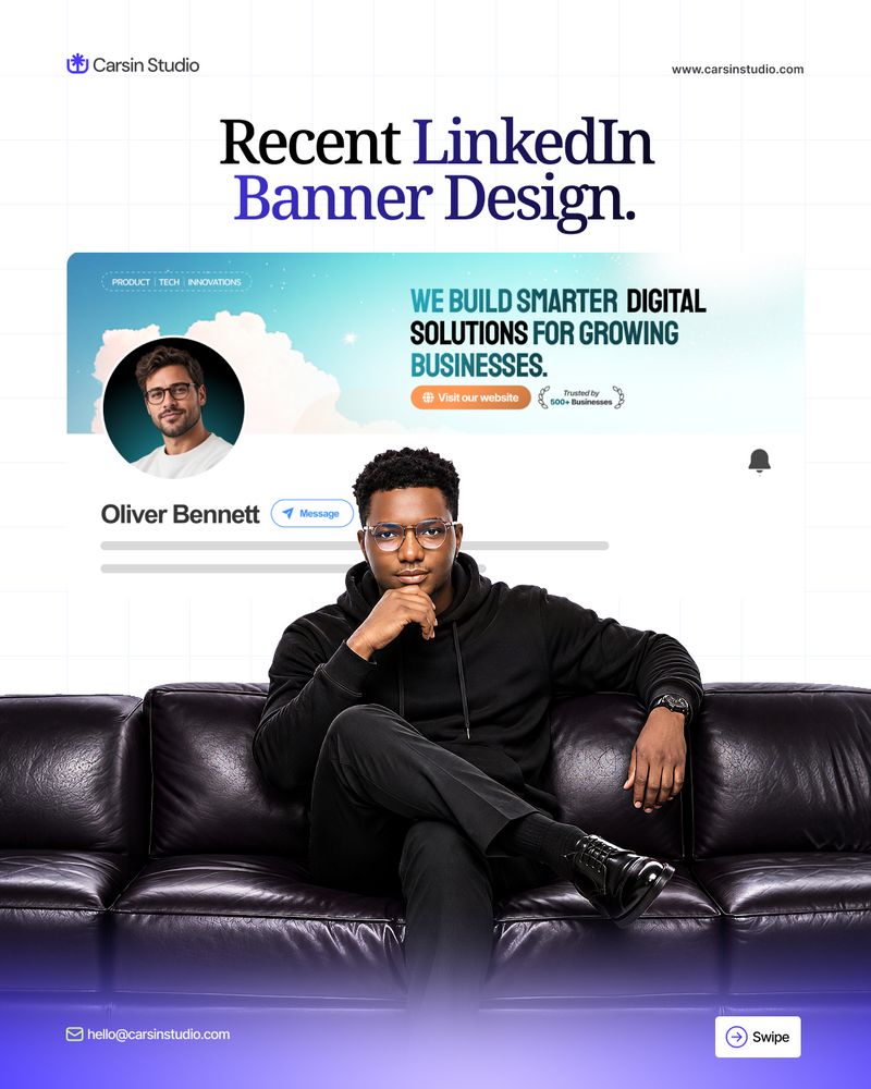 Recent LinkedIn Banner Design