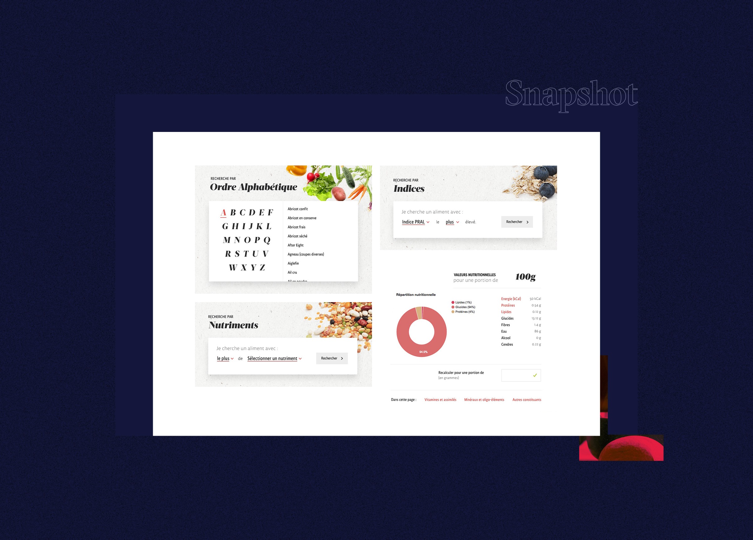Redesigning the 1st french food-related website Image 0