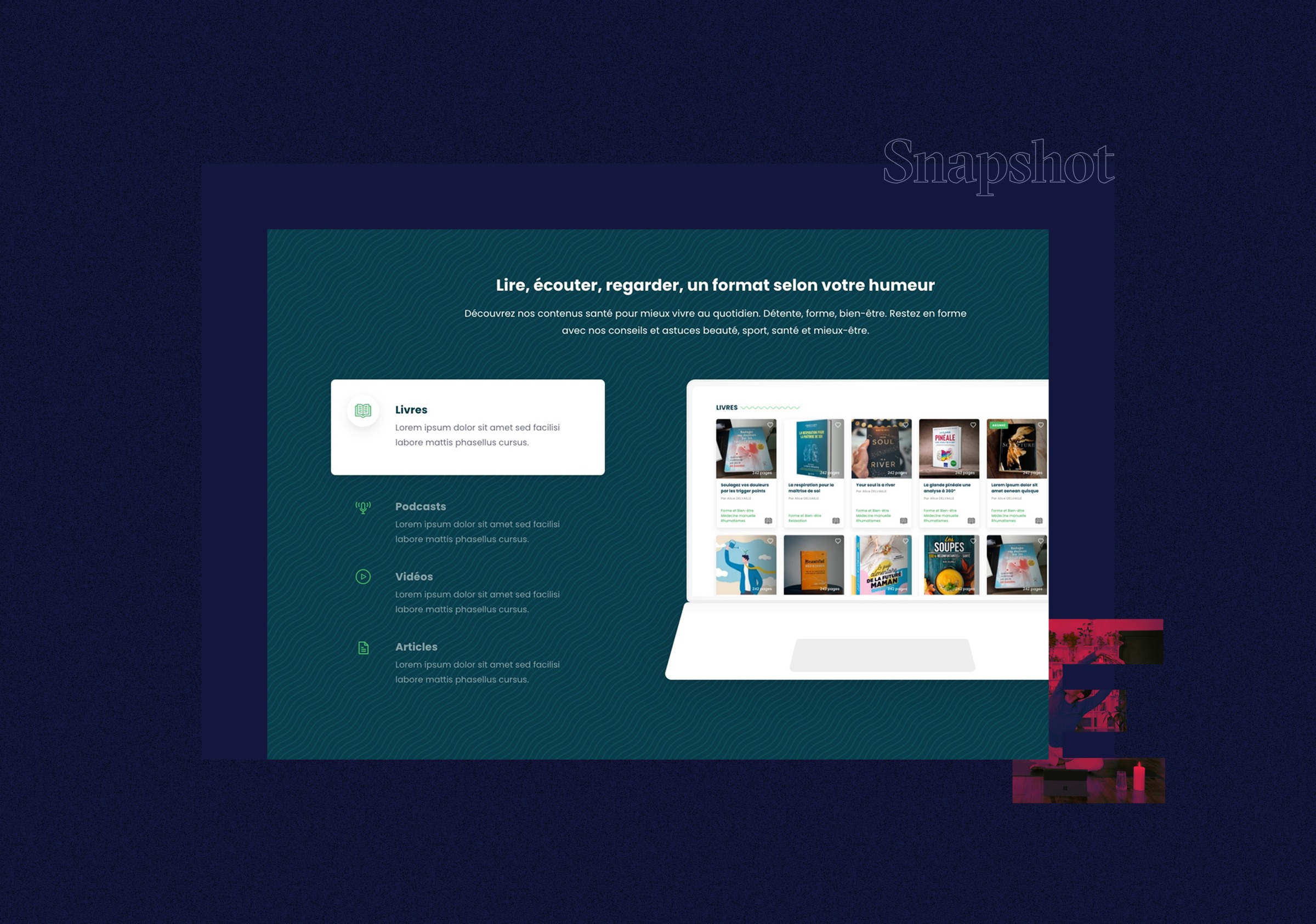 Transforming E-Santé into a Netflix-like platform Image 1