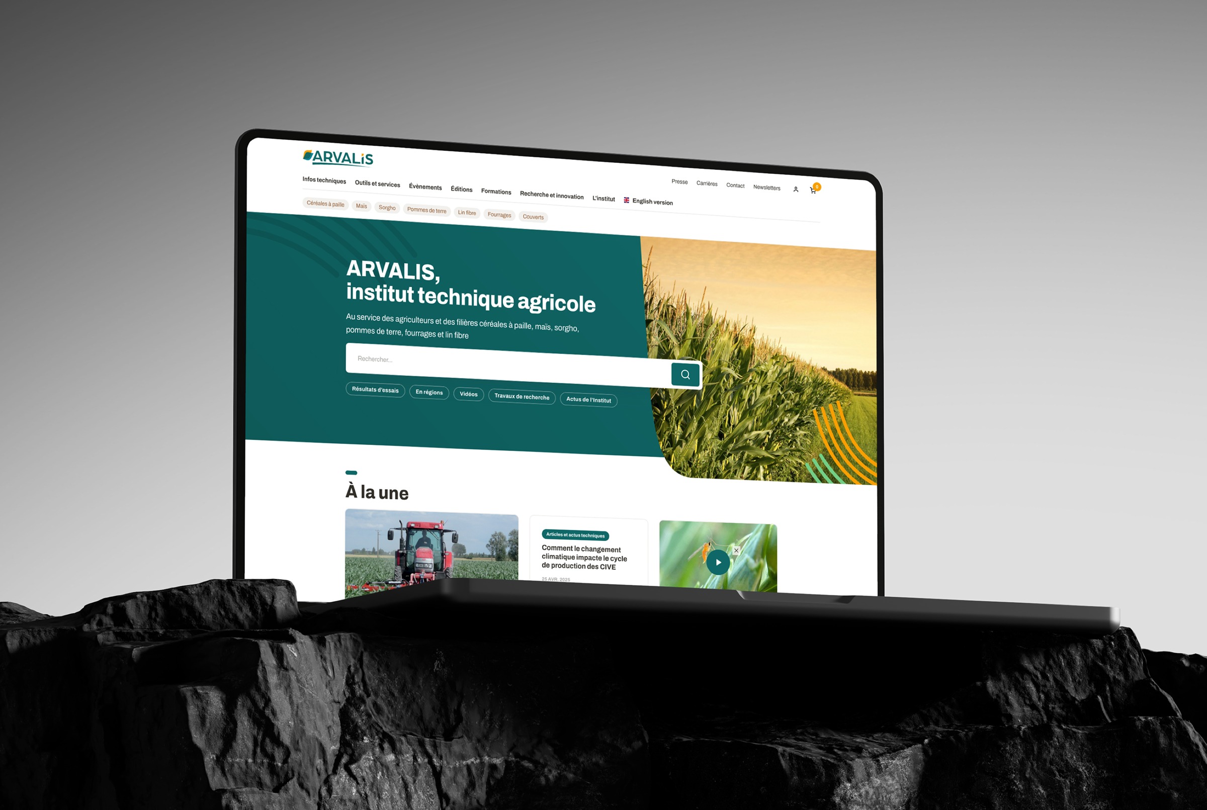 ARVALIS brand rejuvenation and new website Image 9