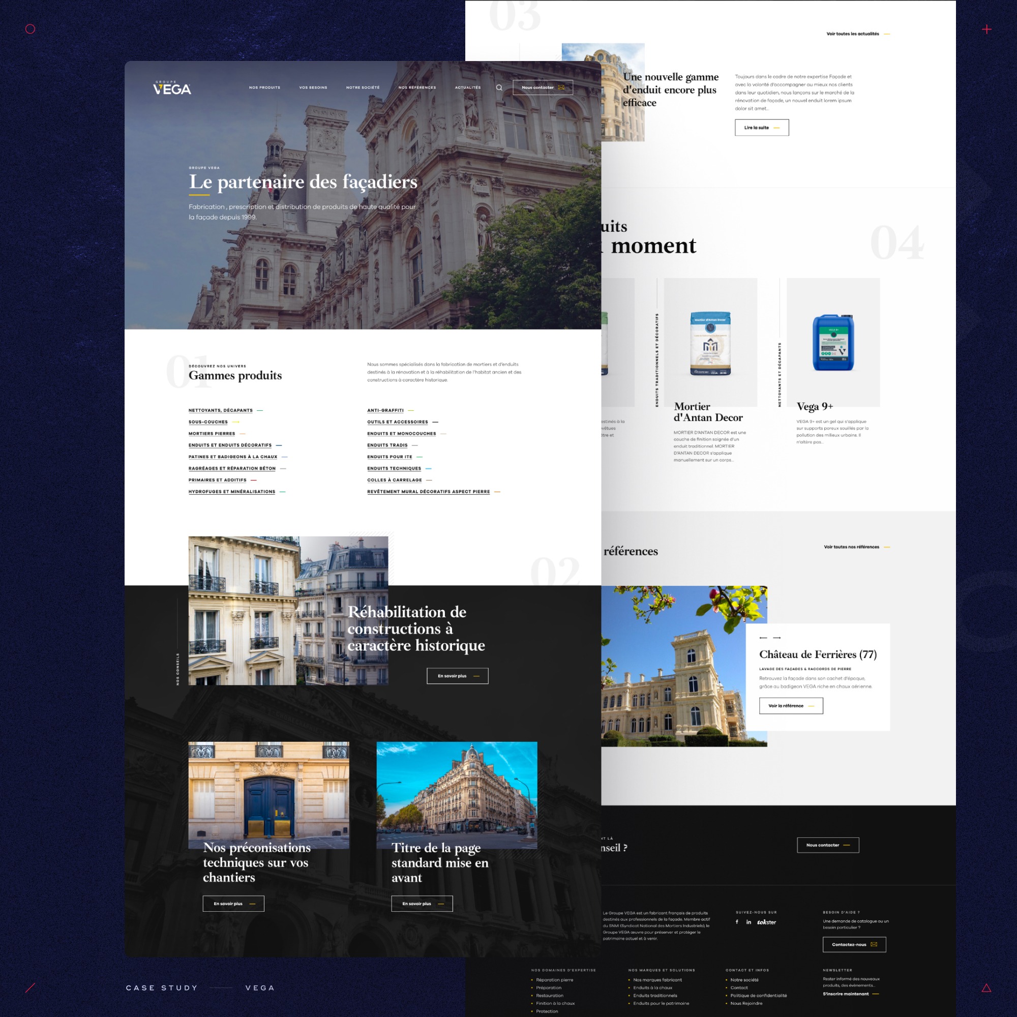 Brand & website redesign for VEGA — beauty behind raw Image 10