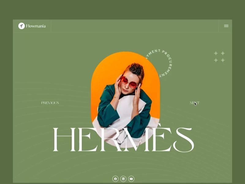 Portfolio web Animation