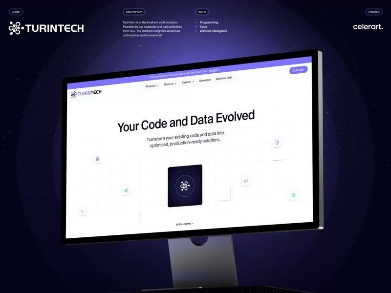 AI & ML Startup - Web Design, Motion, Graphics, Webflow