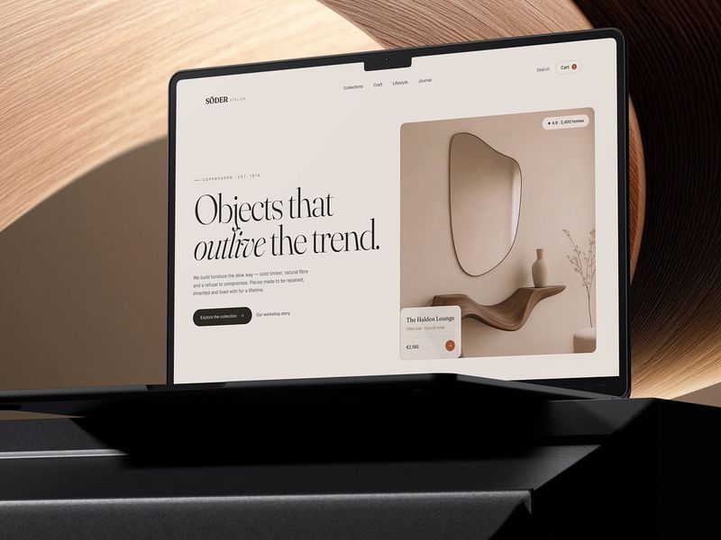 Furniture Product Website 
