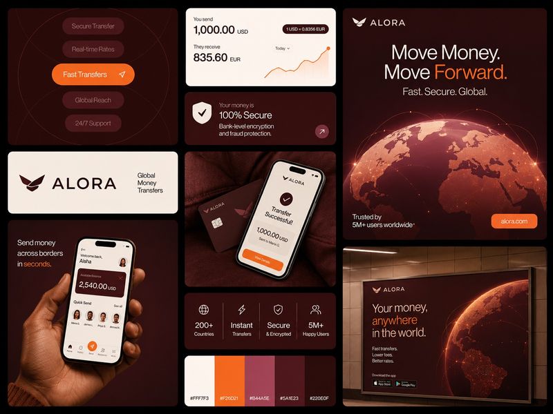Alora Branding - Move Money. Move Forward.