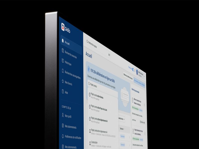 Délib — UI/UX Design Strategy