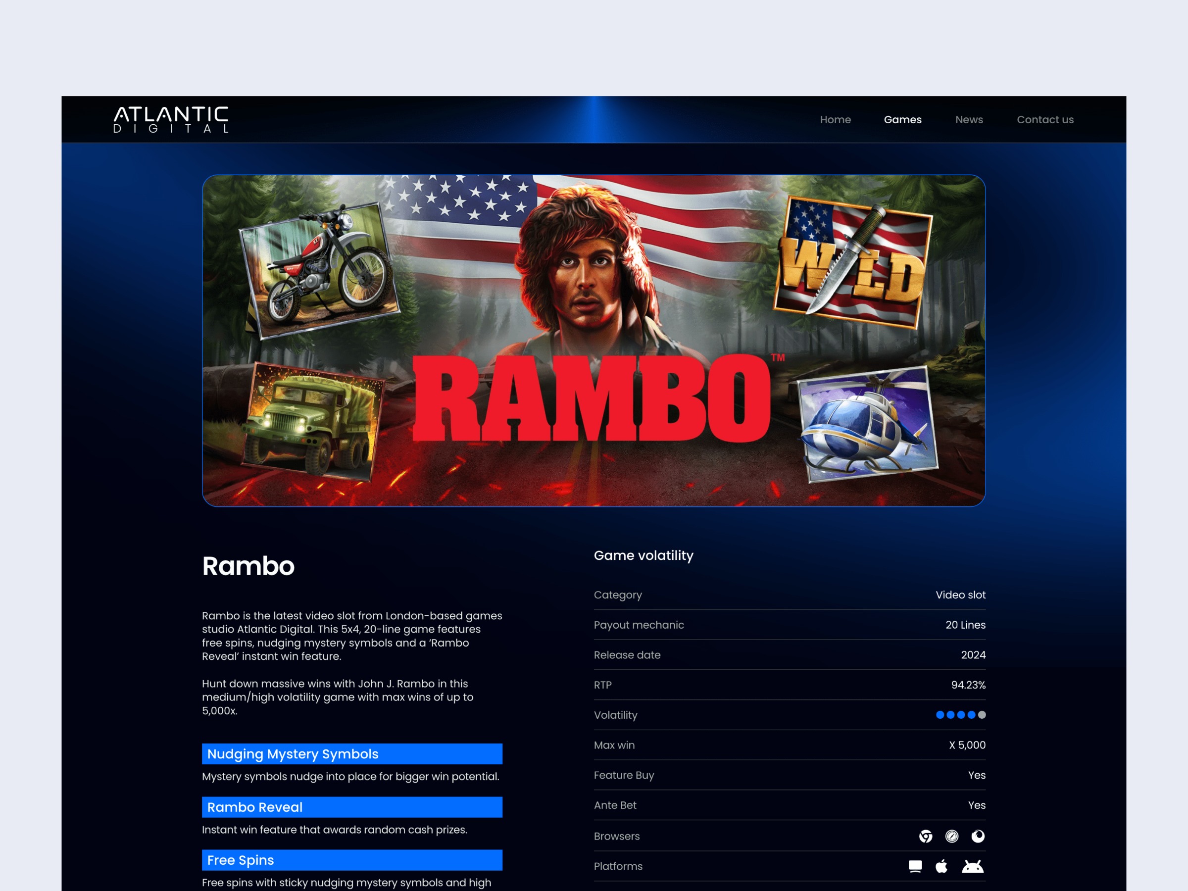 Atlantic Digital — Premium Branded Slots & Casino Games Image 0