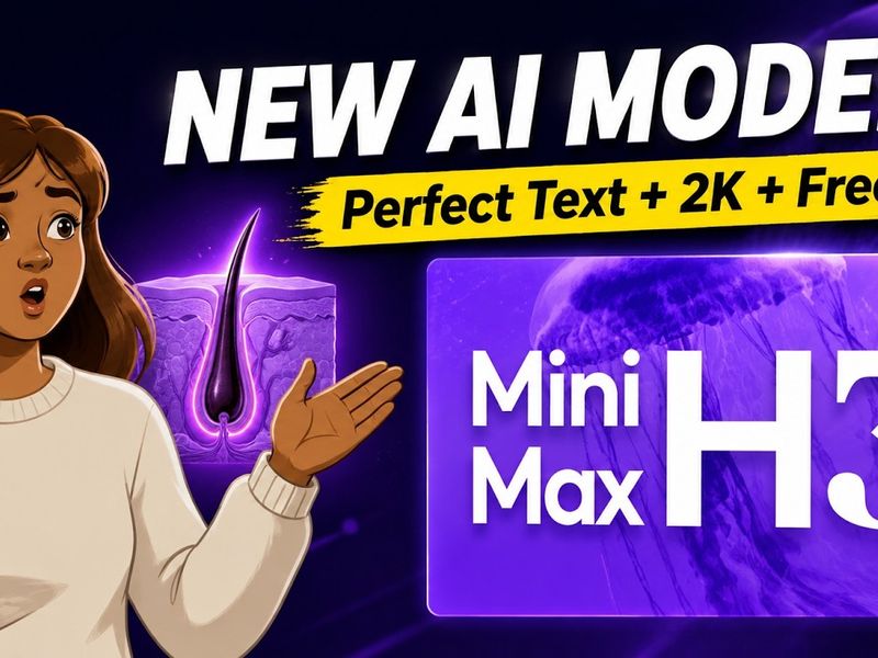 MiniMax H3 First Look — Crystal Clear Text, 2K Video
