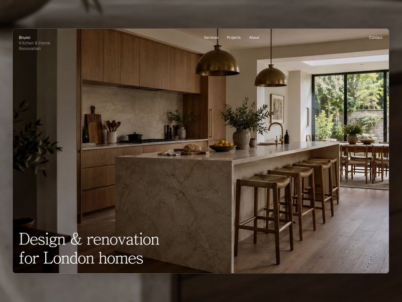 Brunn – Home Renovation - design asset by UI8