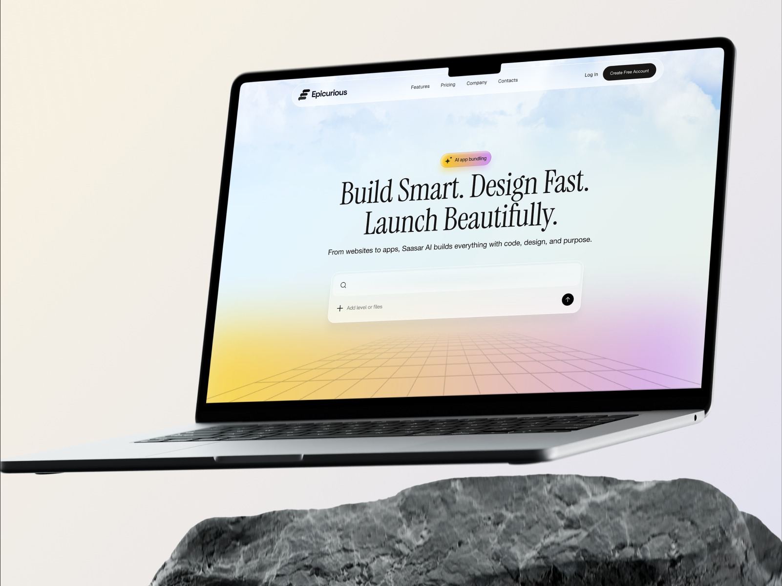 AI Coding Platform - Landing Page design Image 0