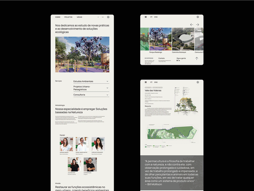 Ecomimesis - website