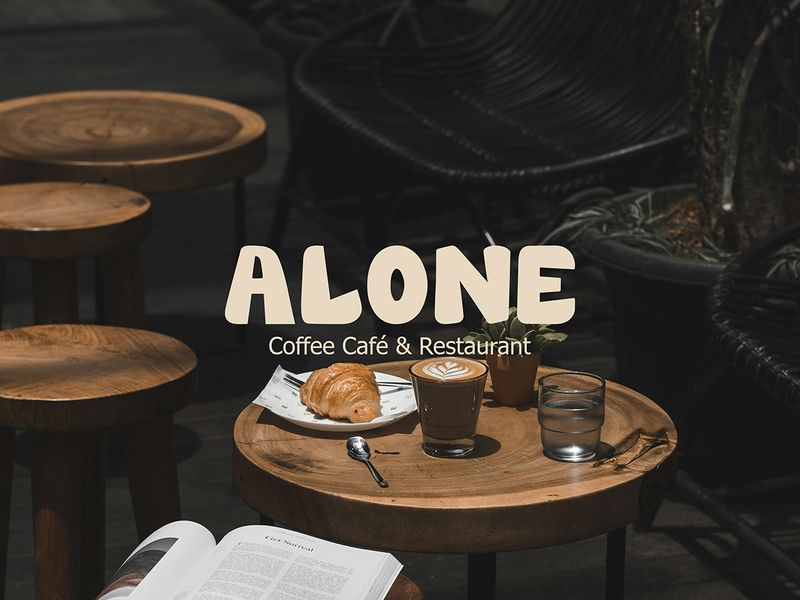 Alone Coffee & Cafe Restaurant Branding