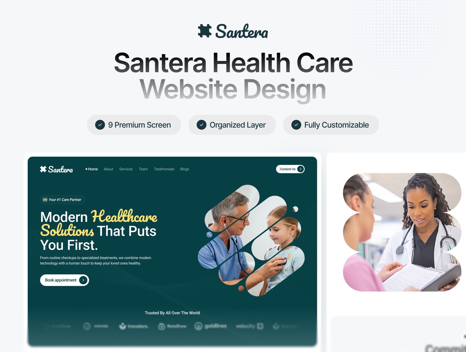 Medical & Health Care Website Design