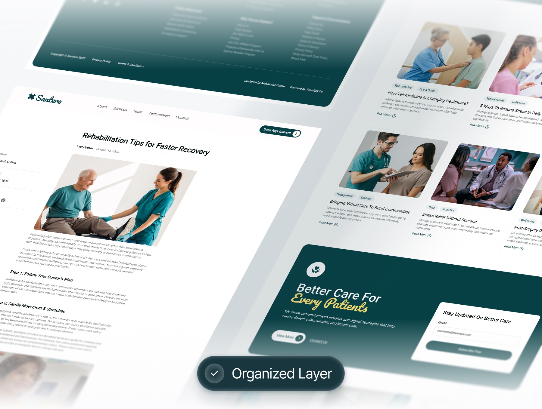 Medical & Health Care Website Design Image 0