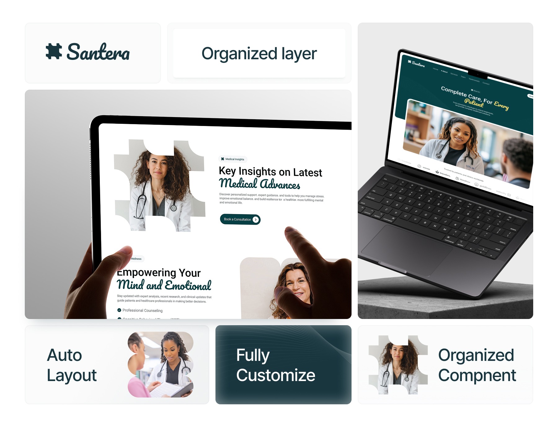 Medical & Health Care Website Design Image 1