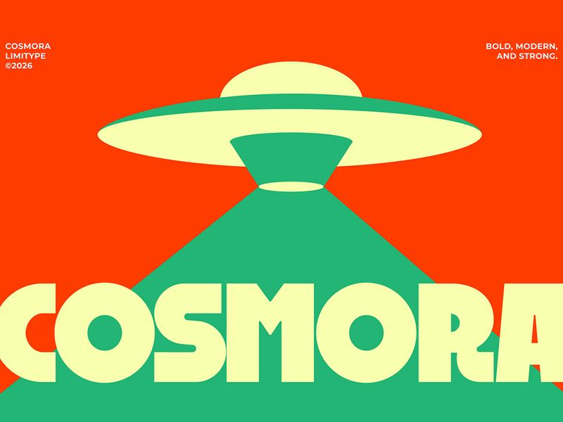 Cosmora - Modern Bold Font