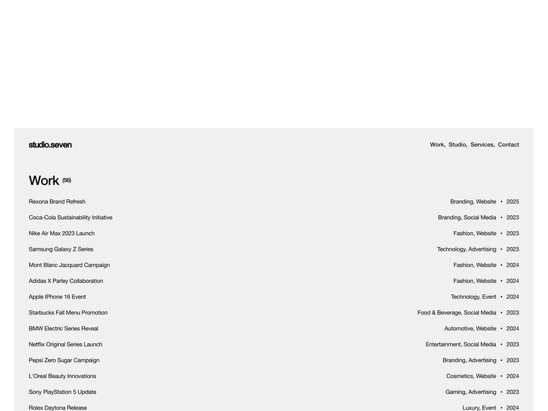 Interactive Work Archive