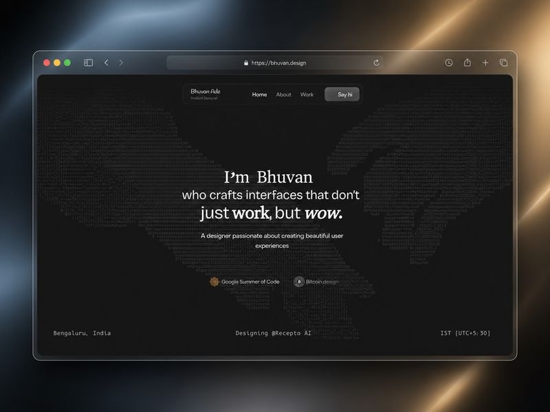 Coolest Portfolio - In age of AI, Craft differentiates [FREE]