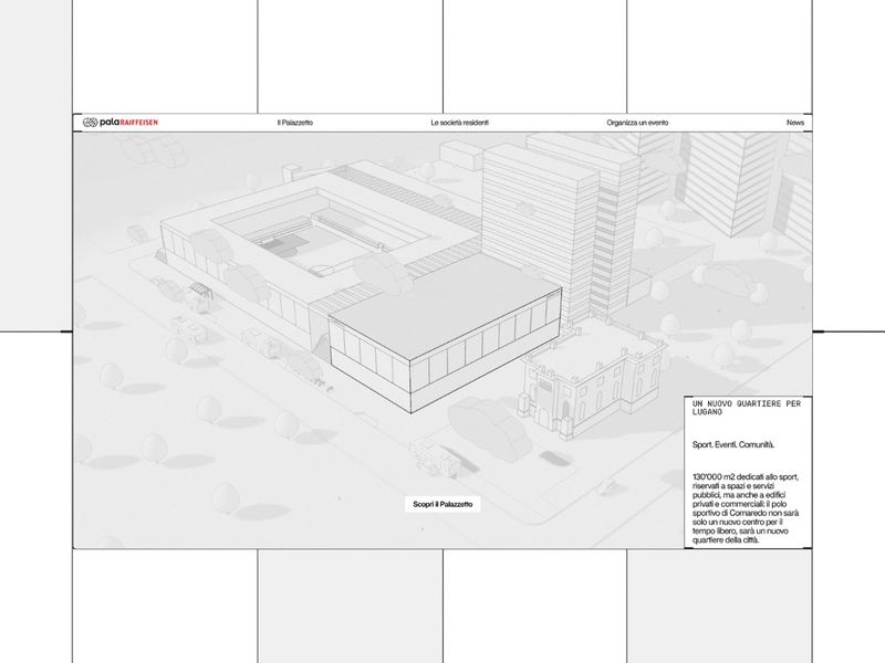 PalaRaiffeisen — Interactive 3D Web Experience