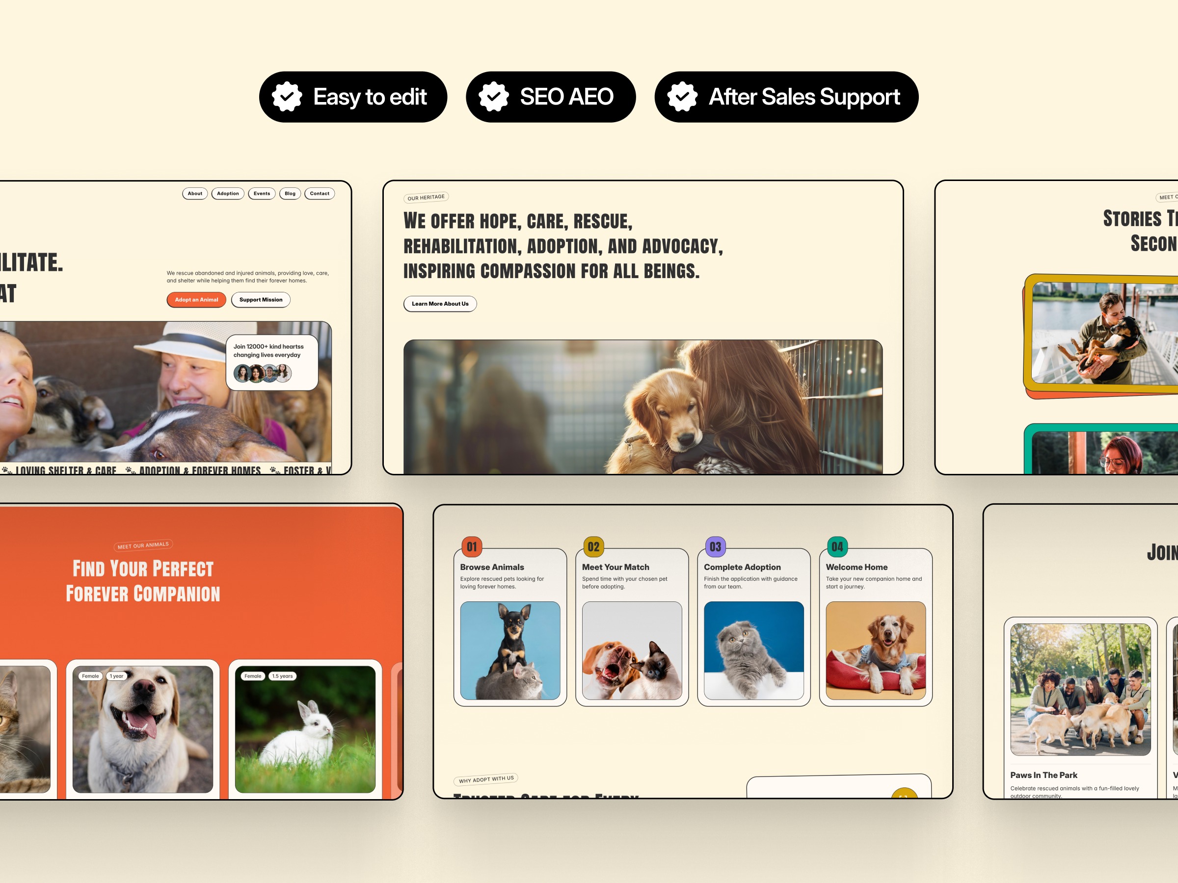 Safetails: Pet Adoption & Animal Rescue Image 0