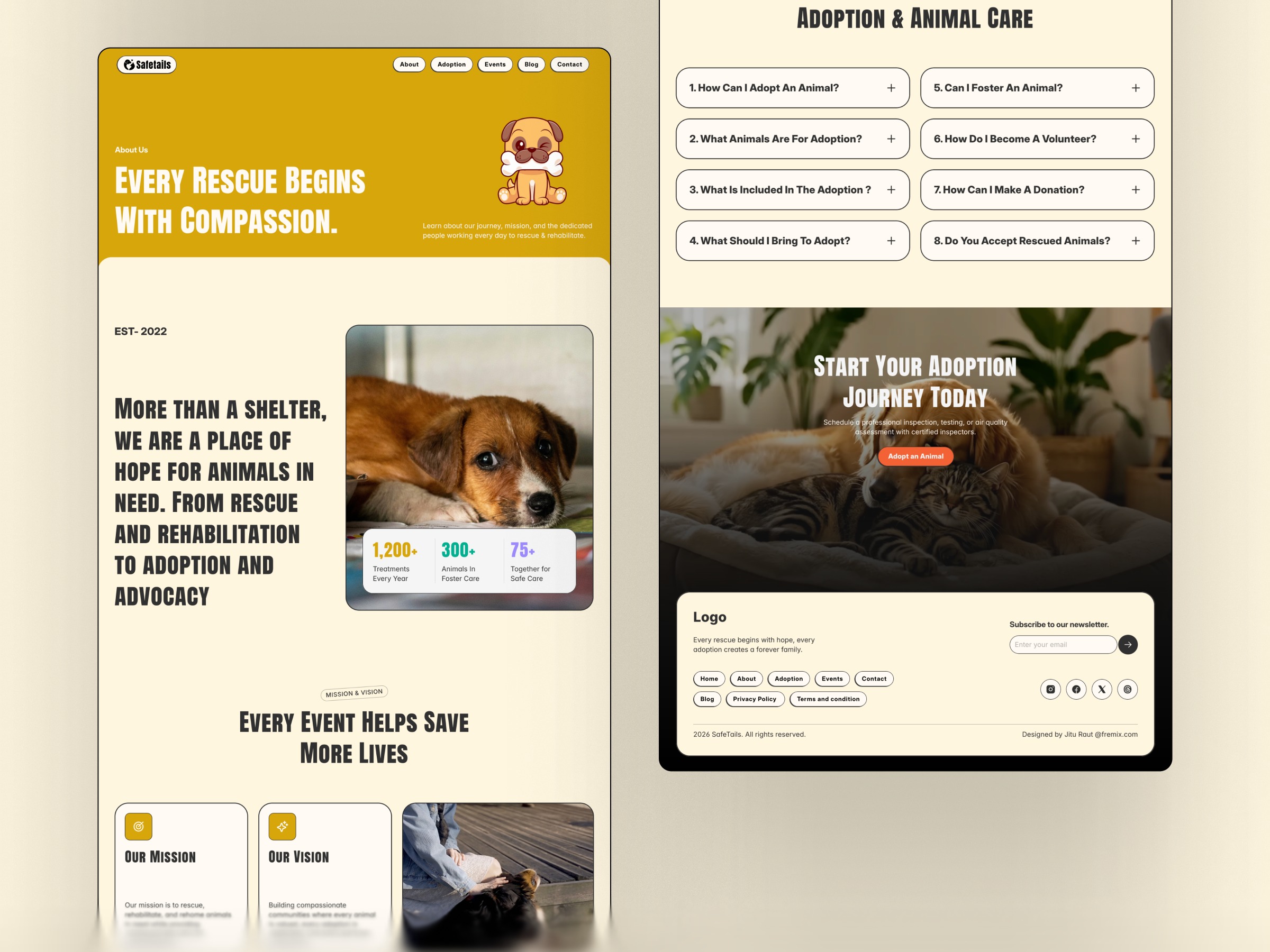 Safetails: Pet Adoption & Animal Rescue Image 1