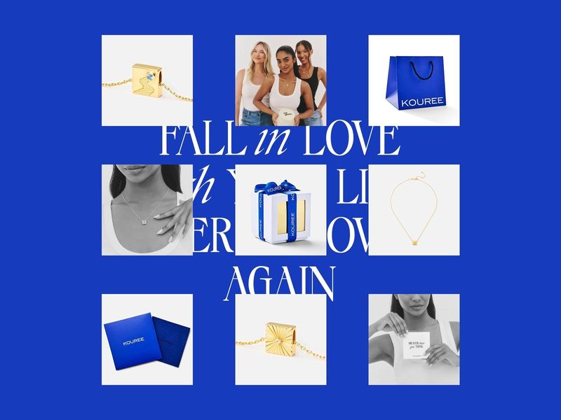 KOUREE Jewelry Brand Identity