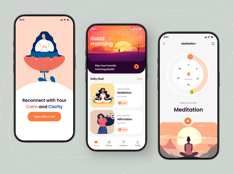 Meditation app - Mindfulness & Yoga by Mostafizur Rahaman