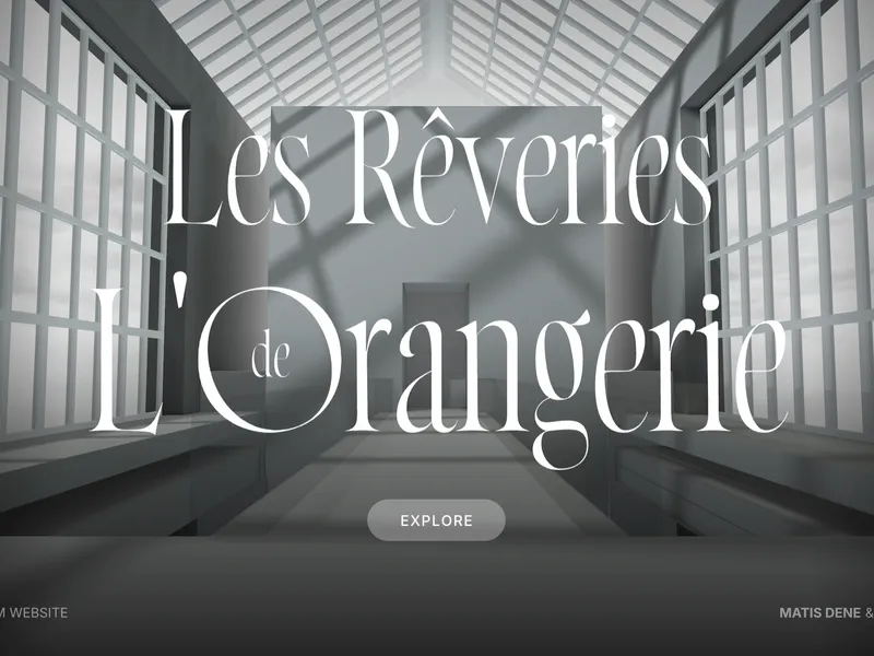 Les rêveries de l'Orangerie | Expérience créative immersive