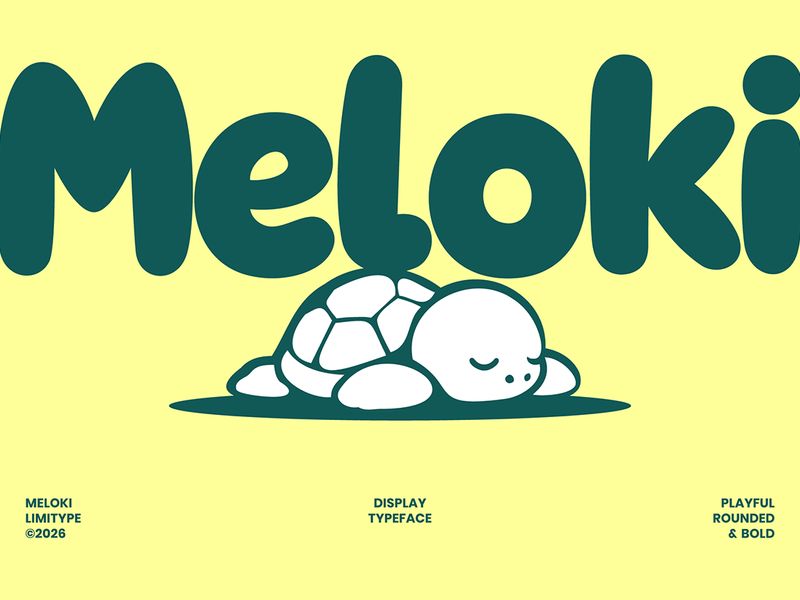 Meloki - Bold Playful Font