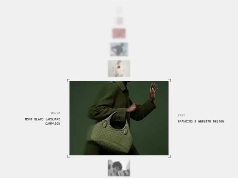 Interactive Editorial Gallery with Ratchet-Like Scrolling [SOUND ON]