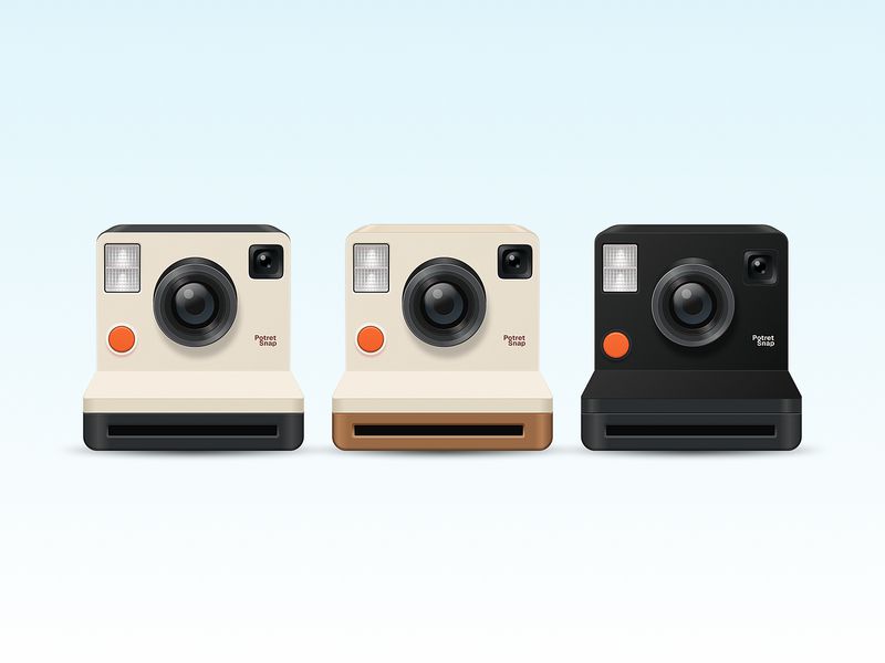 Polaroid Skeuomorphic Assets