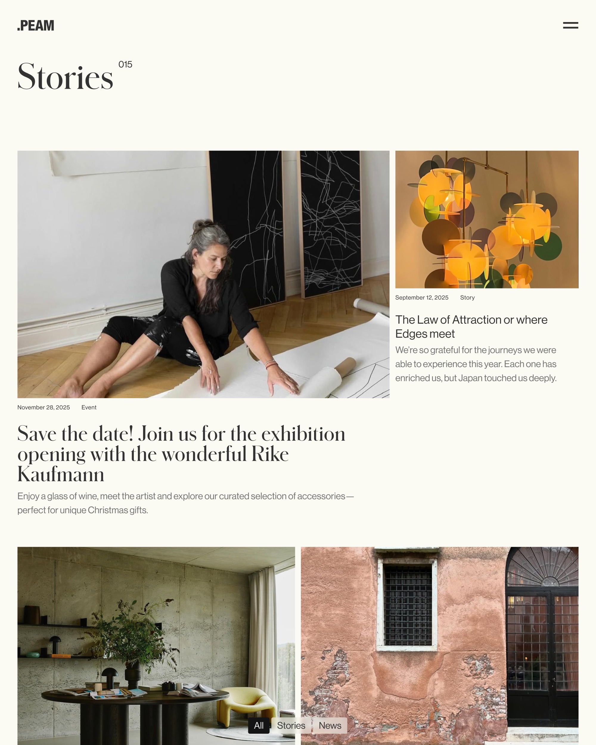 PEAM – Interior- and Productdesign mit natural materials Image 0