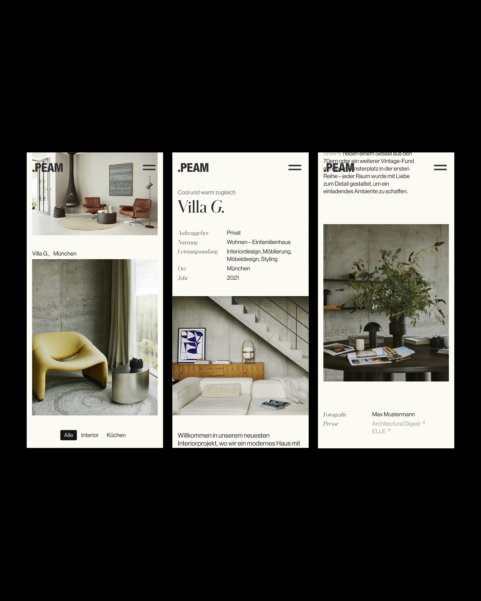 PEAM – Interior- and Productdesign mit natural materials Image 3