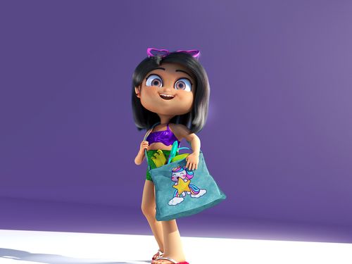 Lu, 3d character design
