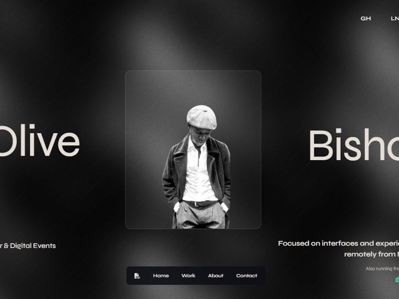 Olive Bishop | Software Engineer & Digital Events Curator  Portfolio