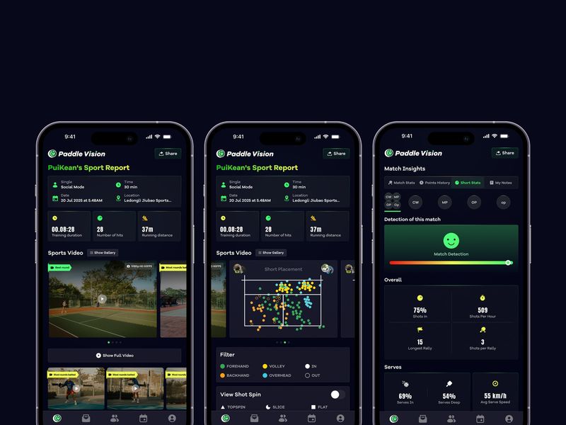 Paddle Vision – Sports Mobile App 