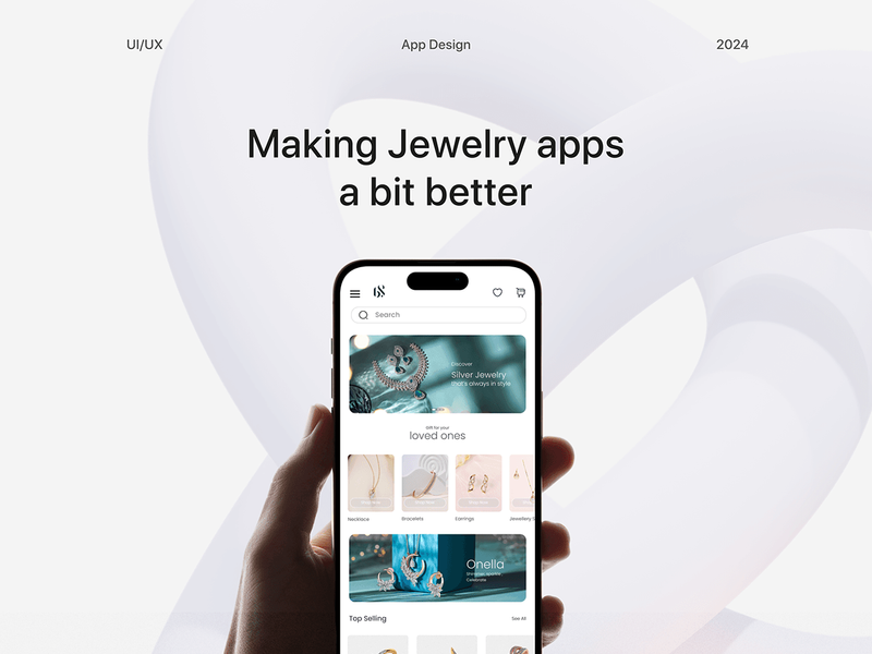 Jewelry App Design