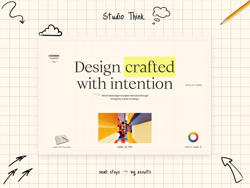 Studio Think by Huehaus Studio - Agency design asset by framer