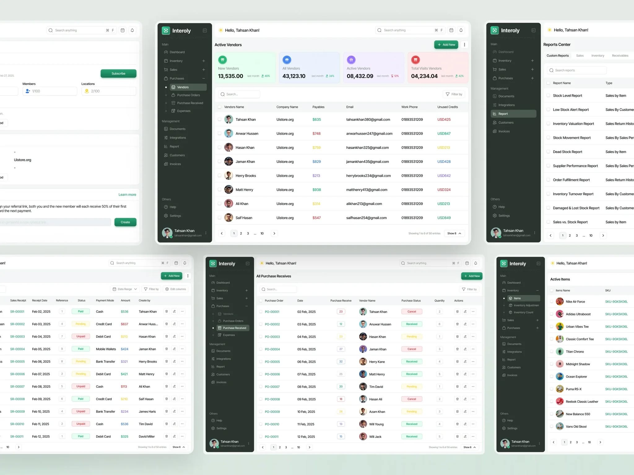 Inventory Management Vendors Design Image 1