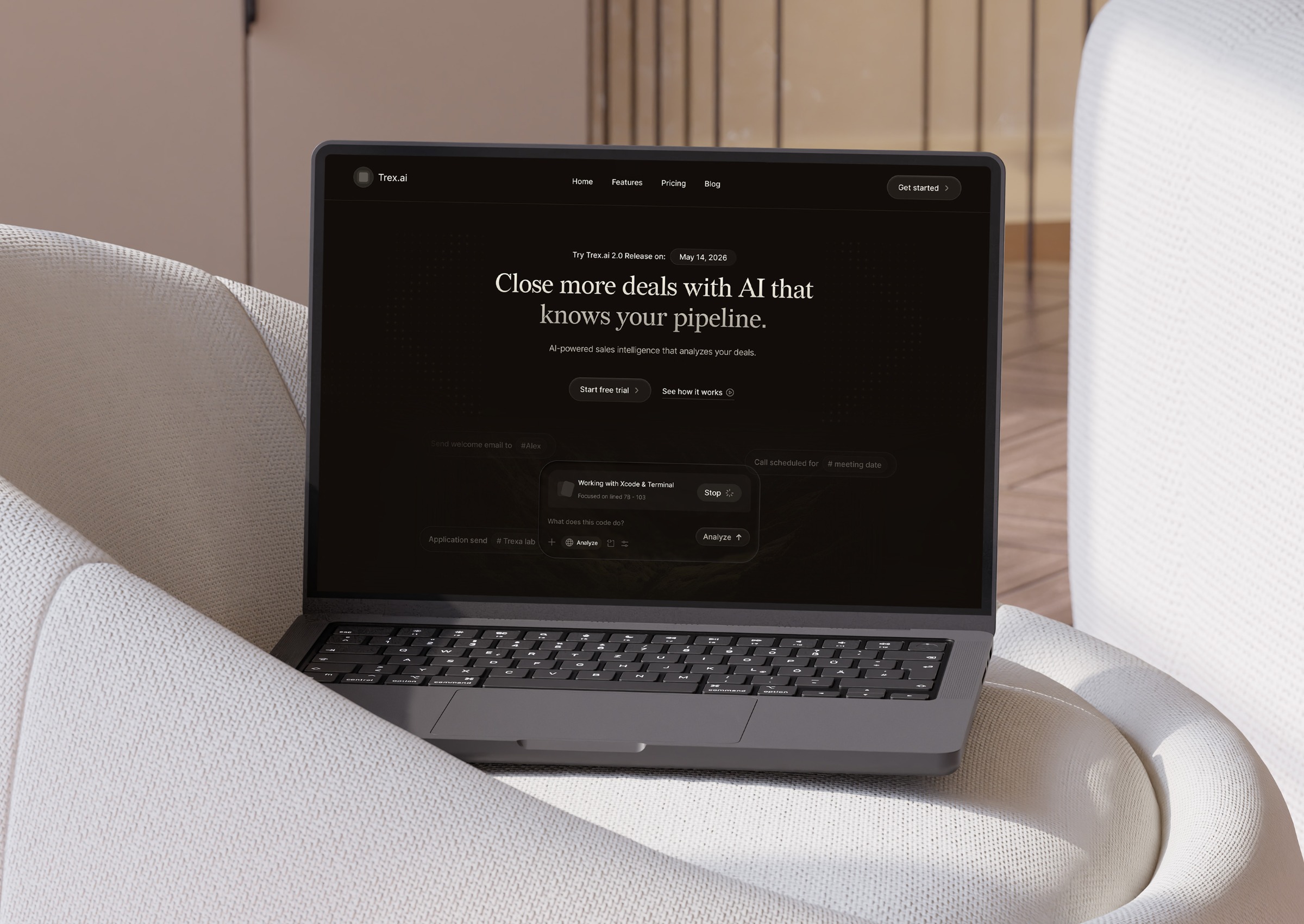 Trex.ai – AI Sales Intelligence Website Design Image 2