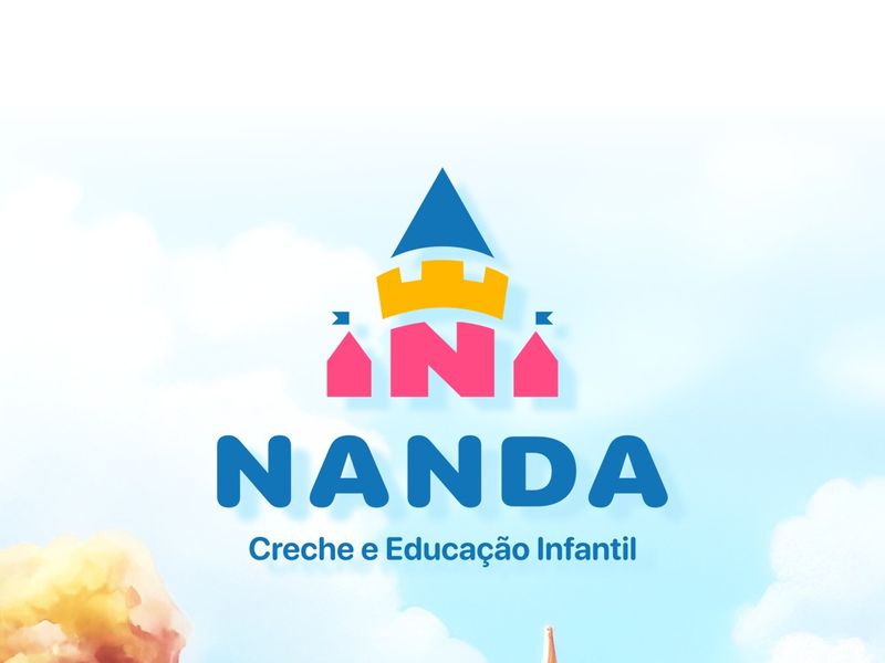 Criação de logomarca para a Nanda - Creche e Educação Infantil​​​​​​​