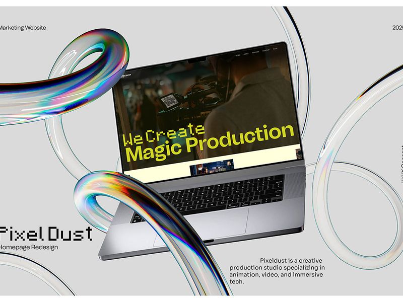 Pixel Dust Website Design