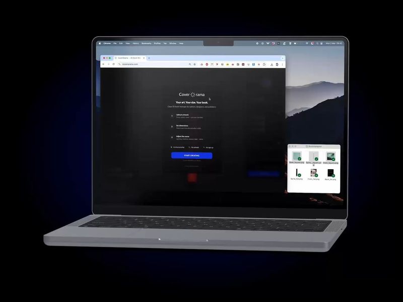 CoverOrama — Free 3D Book Mockup Maker