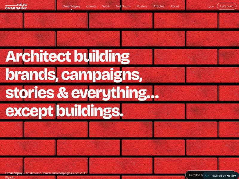 Omar Najmy — Art Director website
